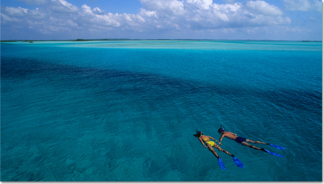 Snorkeling in Grand Turk